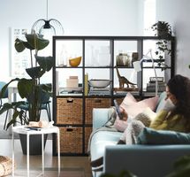 IKEA KALLAX Regal 4x4 Schwarz – Auktion ab 1 CHF