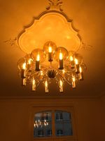 Kronleuchter, Deckenlampe, 60er Jahre