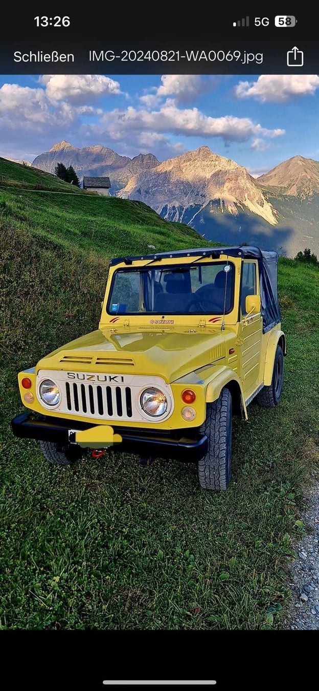 Suzuki Autos: RARITÄT! Suzuki LJ80 – Oldtimer 4x4 Klassiker – Gebraucht aus Pontresina von pc6_5nrb