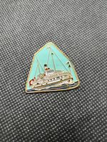 Anstecker Schiff Vierwaldstättersee guter Zustand