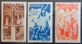 Rumänien Kat. 760-762 * 1943