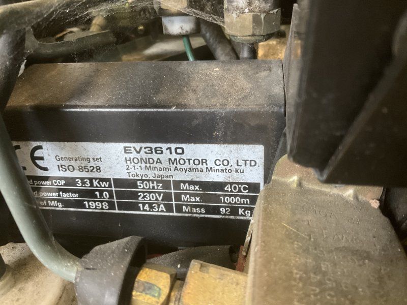 Honda Generatori di corrente: Generator zum Einbauen Caravan Stromerzeuger – Usato da Dorf venduto da Miner-supply 4