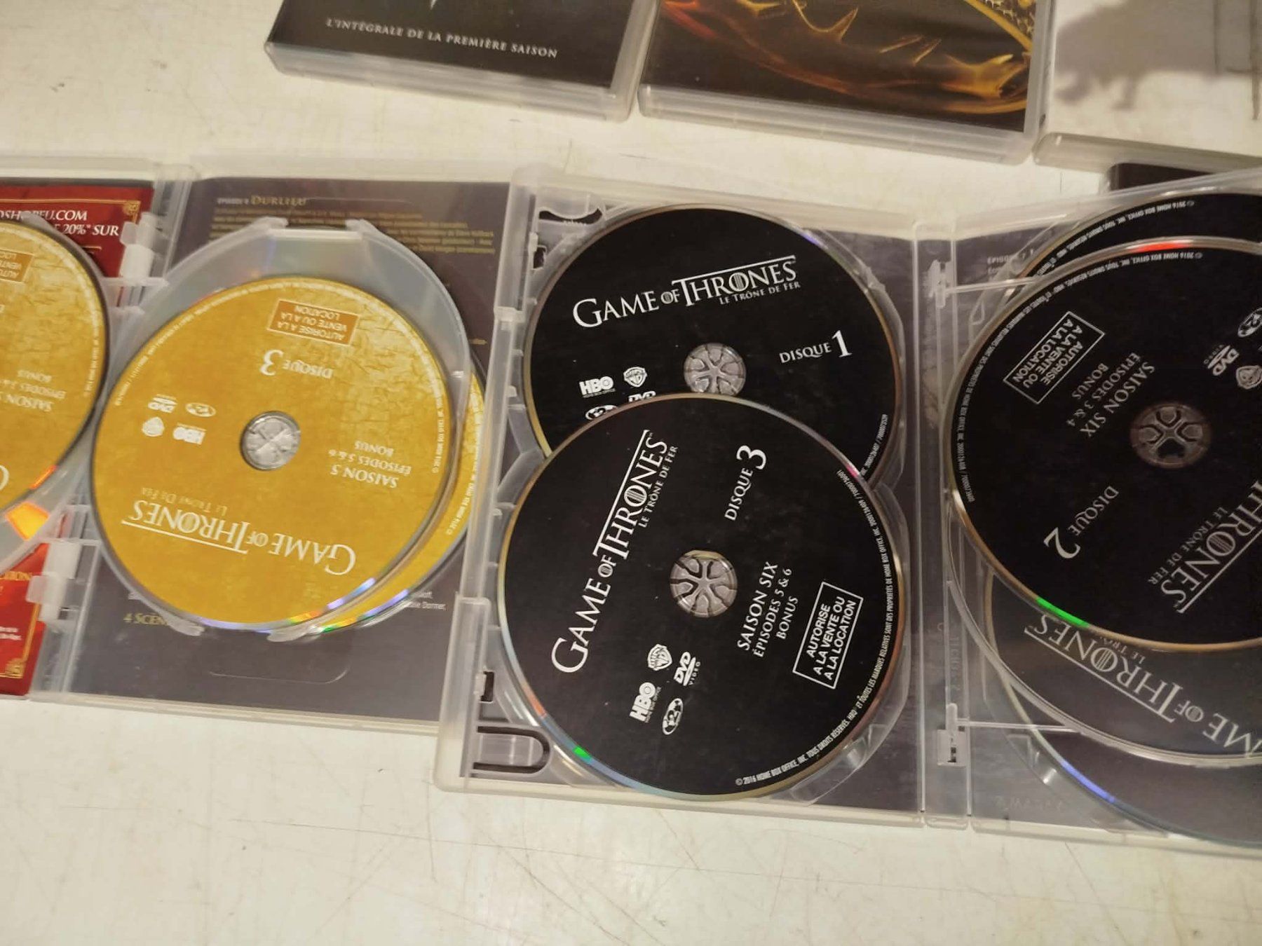 Alle DVDs: Game of Thrones -  1-8 – Gebraucht aus La Chaux-de-Fonds von Emmaus2300CDF 5
