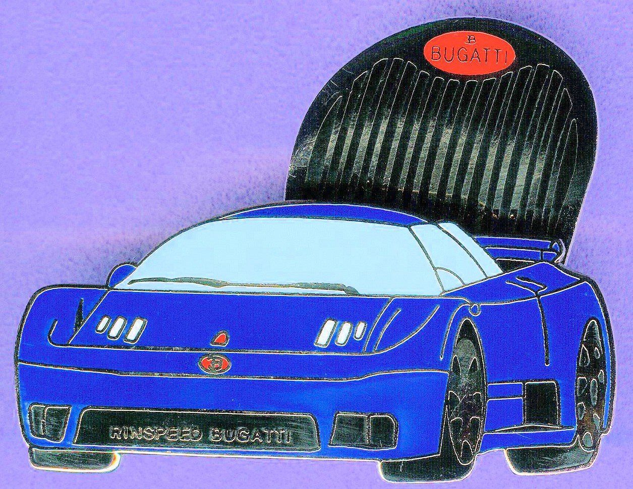 Bugatti Plaquettes & Badges: Rinspeed Bugatti Cyan – D'occasion à Winterthur par Sammleroase