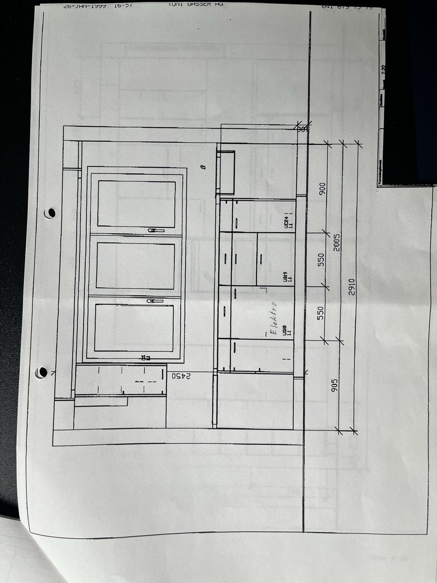 Cucine complete: Schweizer Einbauküche mit Granitabdeckung – Usato da Rotkreuz venduto da Manumak5 6