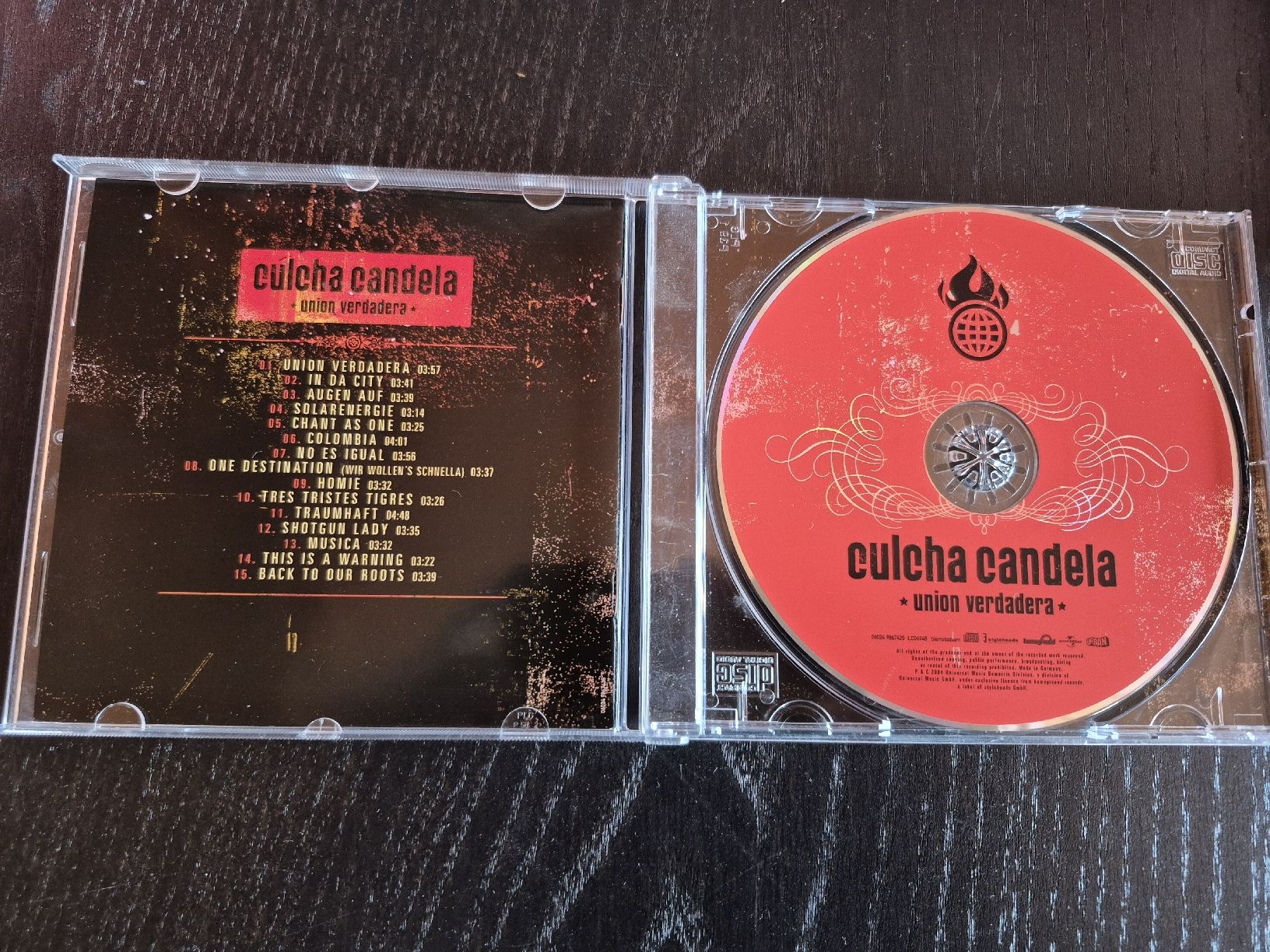 CD: Culcha Candela - union verdadera – Usato da Bern venduto da Roibusch 2