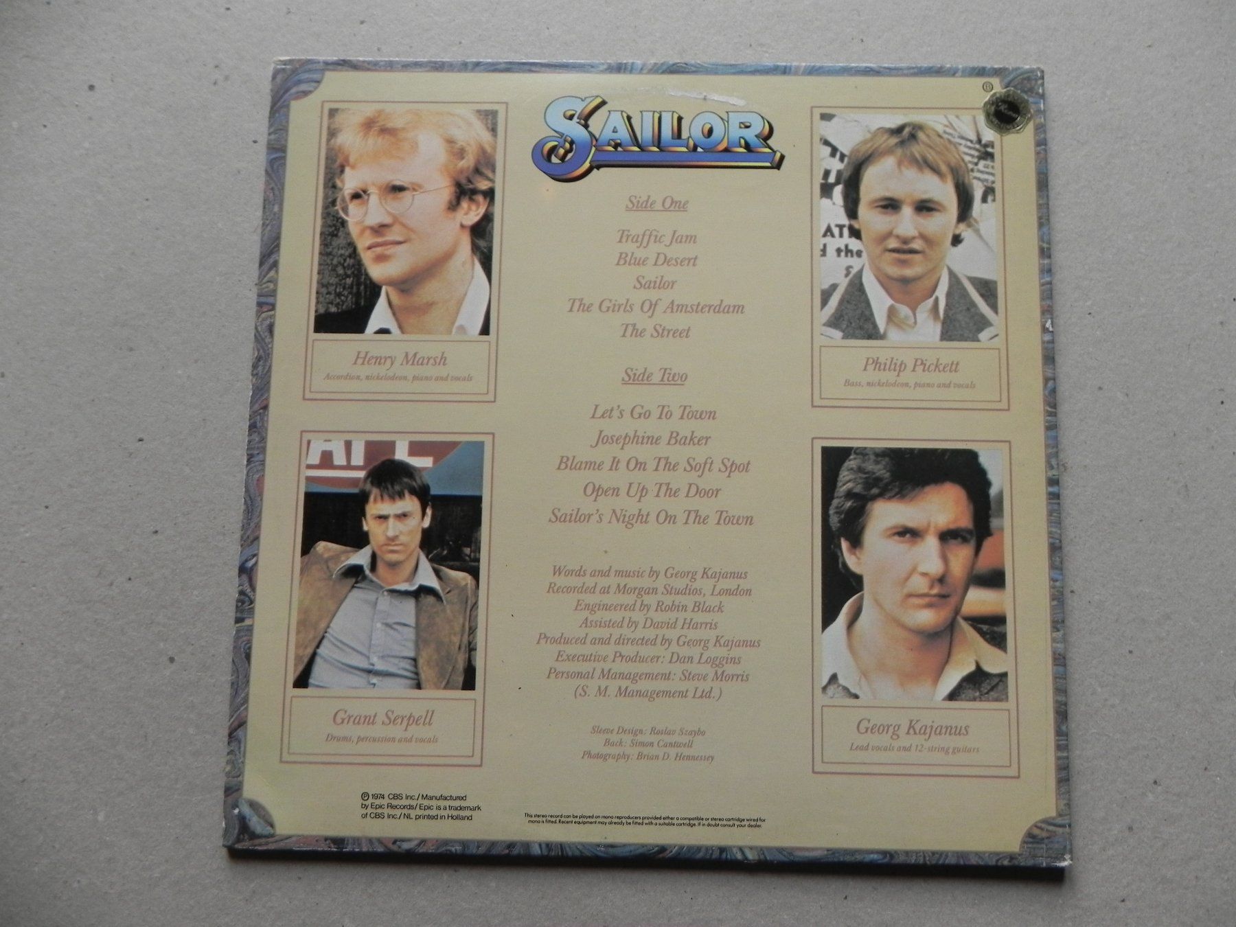 Dischi in vinile: LP brit. Pop Band Sailor 1974 – Usato da Siebnen venduto da krimsie 1
