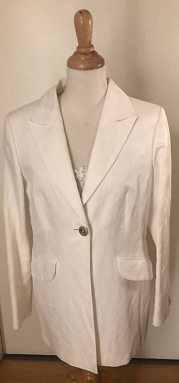 Giacche: NVSCO Sommerblazer, weiss, Grösse 40 – Usato da Zürich venduto da Cds10