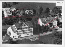 Flugaufnahme Herisau Kreuzstrasse 33, 35 - Photo: 90x125mm