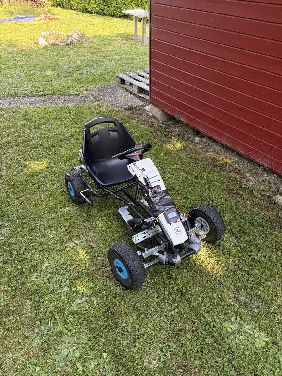Veicoli per bambini: Elektrokart Eigenbau auf Kettcar Basis – Usato da Matzendorf venduto da fordturbo