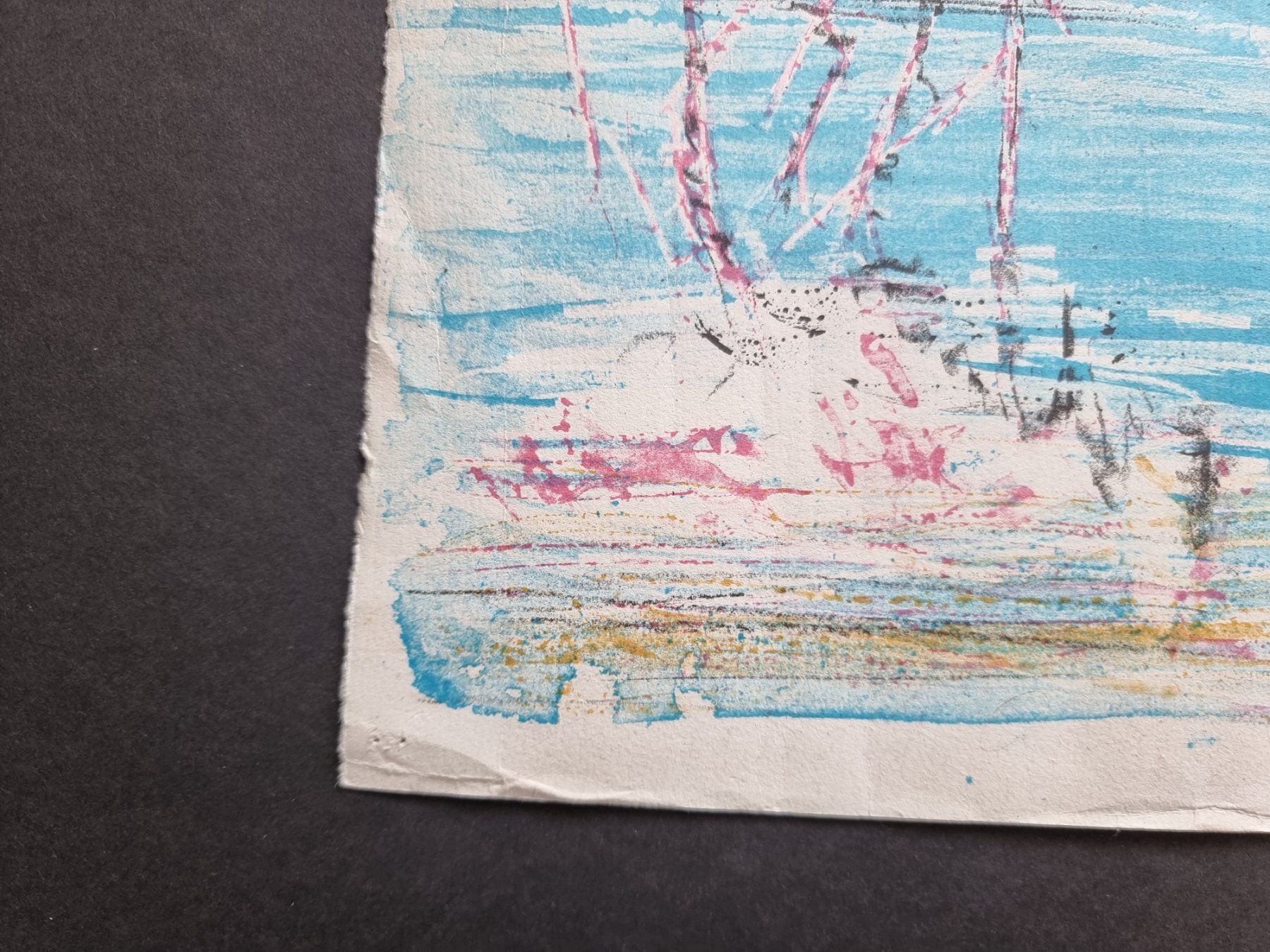 Grafica & Litografie: FRITZ HUG LITHOGRAPHIE SIGNIERT – Usato da Gersau venduto da kunst-online 4