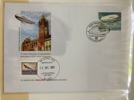 Schweiz 2005 Bern Basel Zeppelin NT 75 J Landungsfahrt LZ127