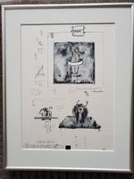 Robert Rauschenberg, handsig., nummeriert., gerahmt