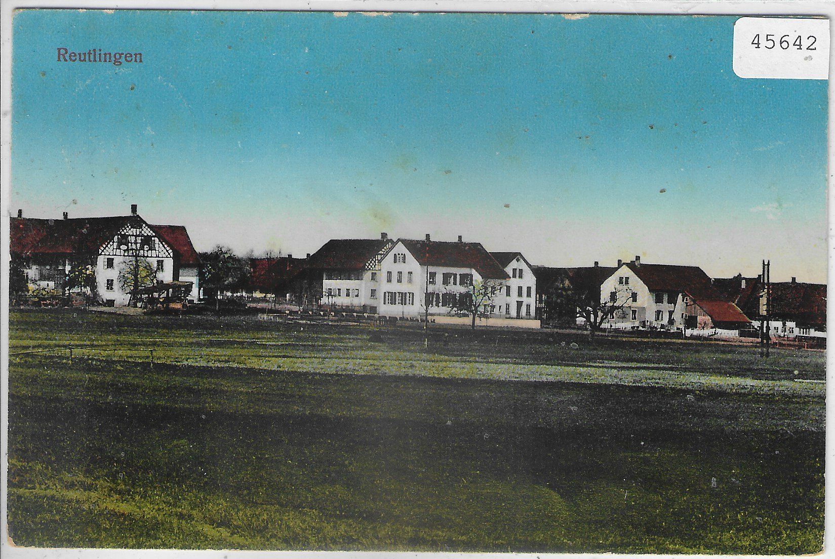 Cartoline postali: Reutlingen - Teilansicht - coloriert – Usato da Ettingen venduto da Kartenplanet