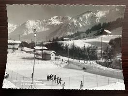 SÖRENBERG (FLÜHLI) Eisbahn mit Brienzer-Rothorn, Wintersport