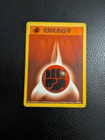 1999 Base Set Shadowless Fighting Energy 97/102 ab 1