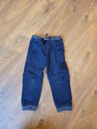Thermohose, Hose gefüttert dunkelblau Gr. 104