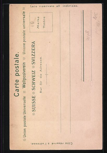 Cartoline postali: Schweizer in Appenzellertracht mit Tabak – Usato da Berlin venduto da bartko-reher 1