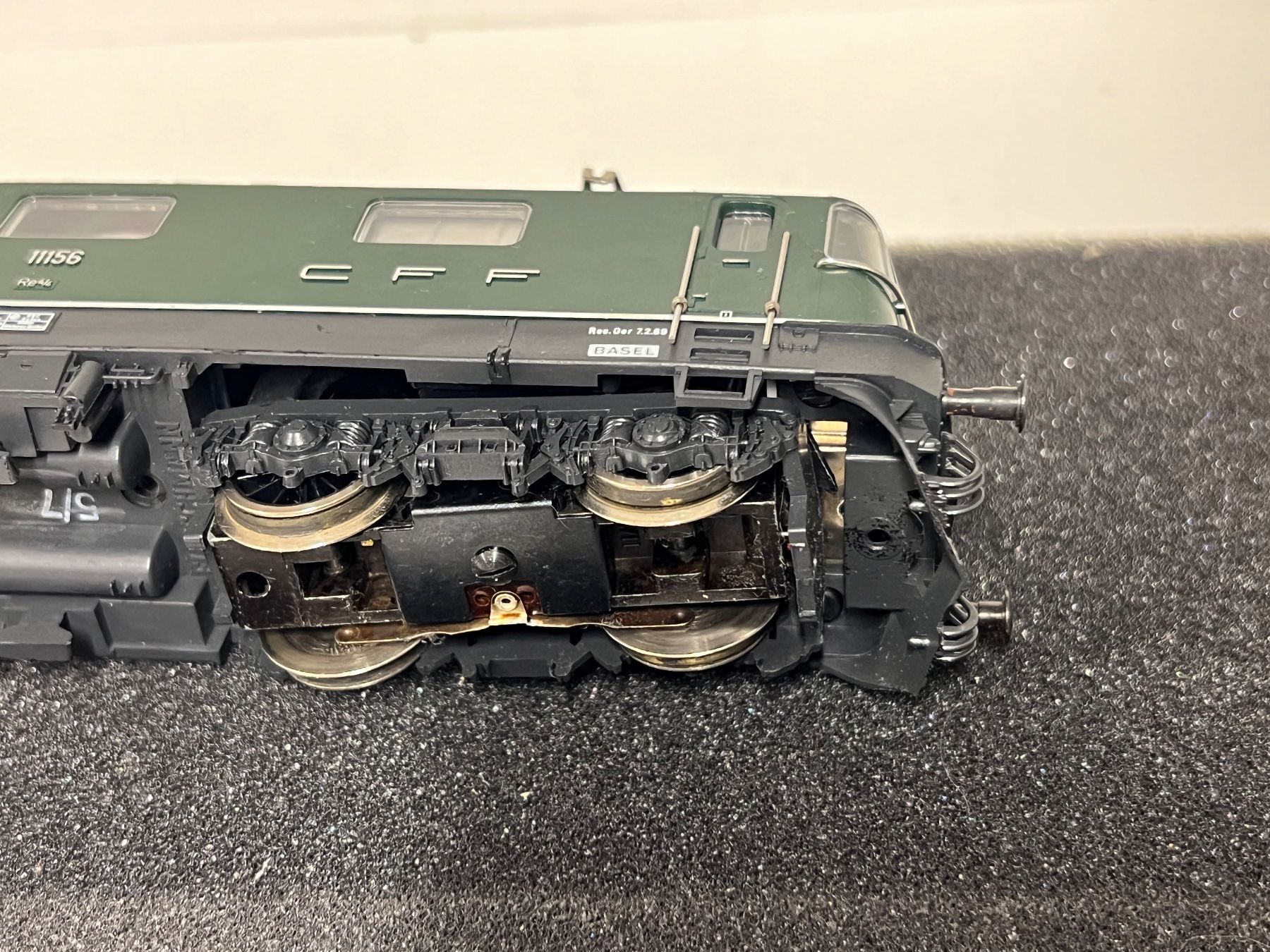 Fleischmann Modellini di ferrovie: Fleischmann H0 DC SBB Re4/4 Lok 11156 – Usato da Geroldswil venduto da TopTrain54 6