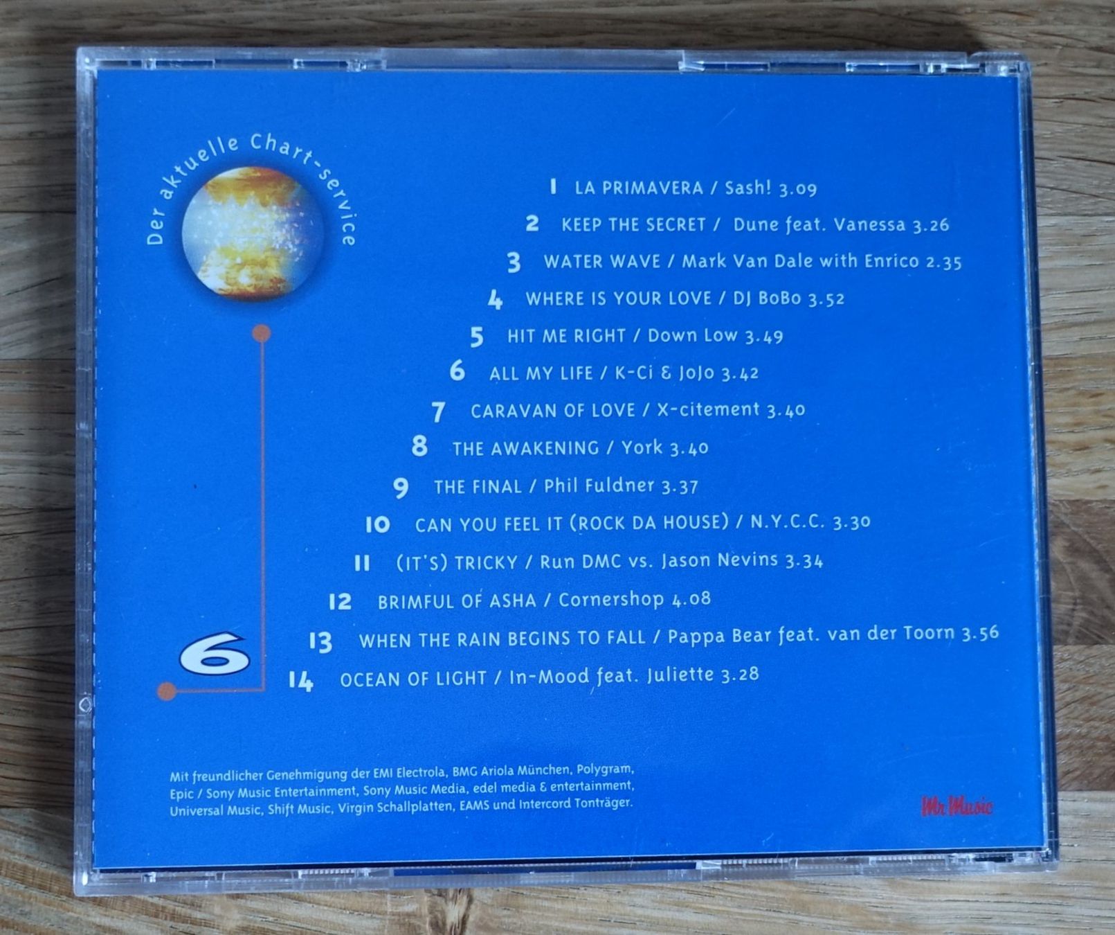 CD: Chart Hits Vol. 6 - F35 – Usato da Sessa venduto da fraenklishop 1