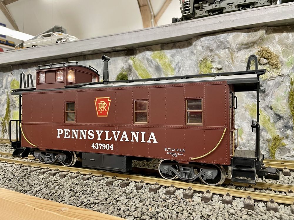 Lgb Caboose „pennsylvania“, Licht, Ovp! 