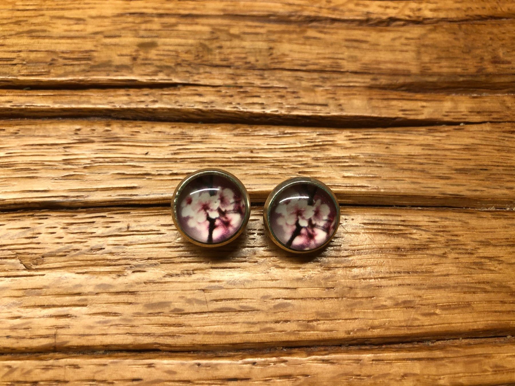 Orecchini pendenti & Orecchini a lobo: Ohrstecker Vintage Kirschbaumblüten – Nuovo (secondo la descrizione) da Grub AR venduto da DukeStatham