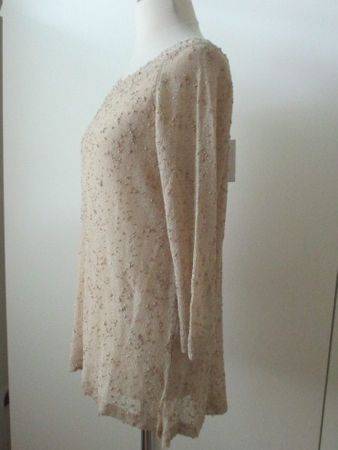 neu - Stricktop SNOBBY SHEEP .CASHMERE MILANO. beige S