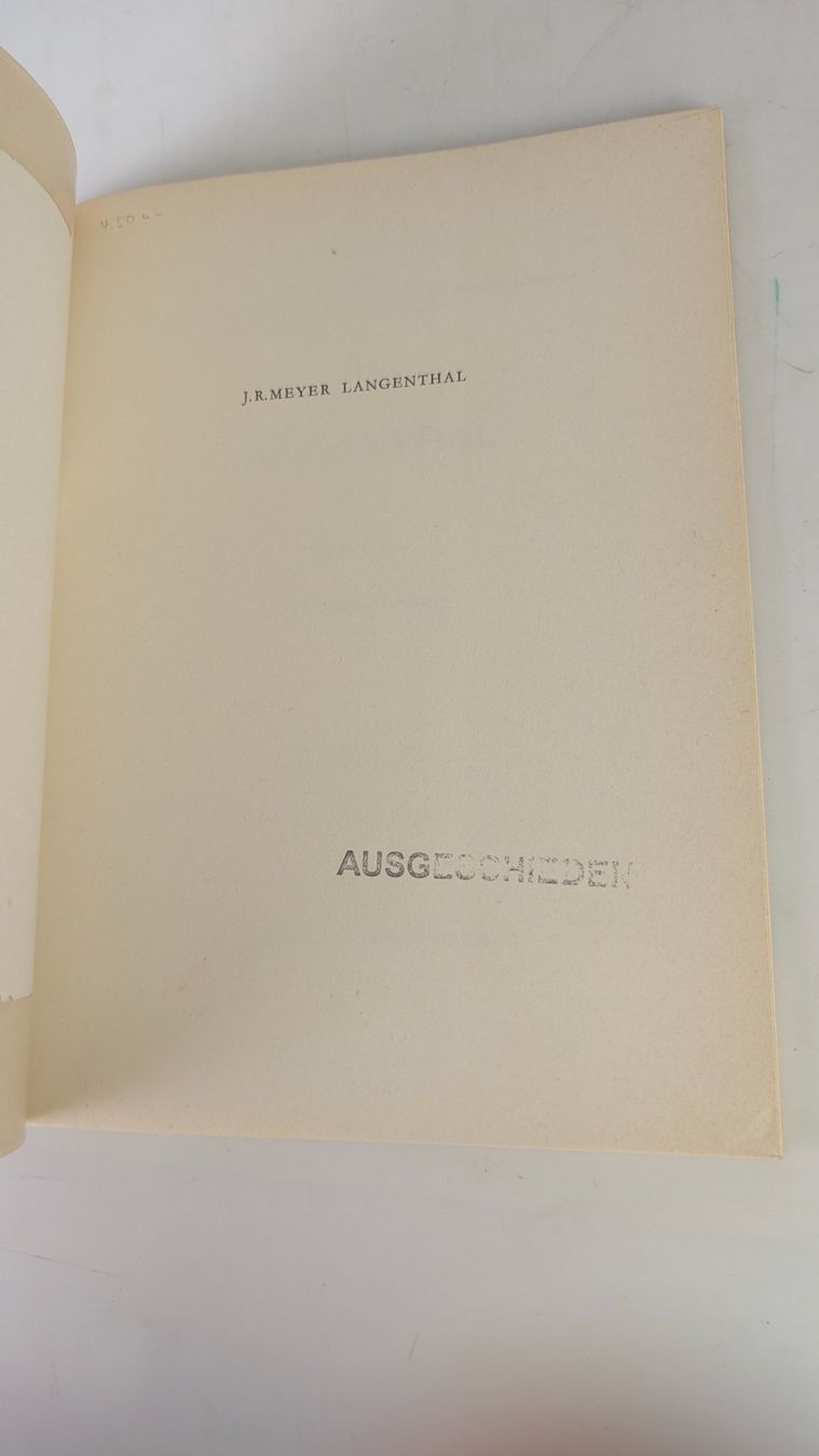 Libri: Berner Heimatbücher: Langenthal 1958 – Usato da Zürich venduto da axolottchen 2