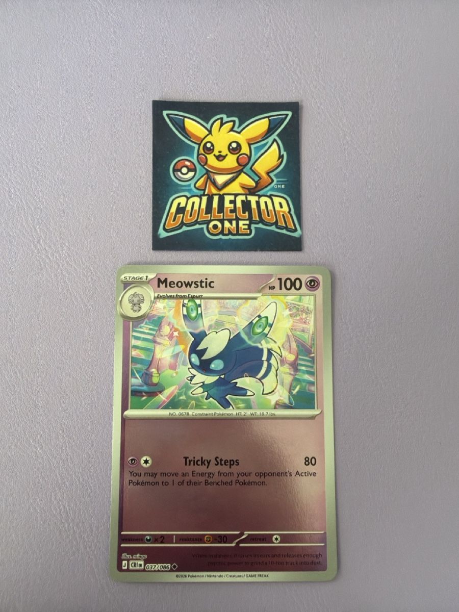 Pokémon Carte collezionabili: Pokemon Meowstic Reverse Holo 037/086 – Usato da Lommiswil venduto da CollectorOne