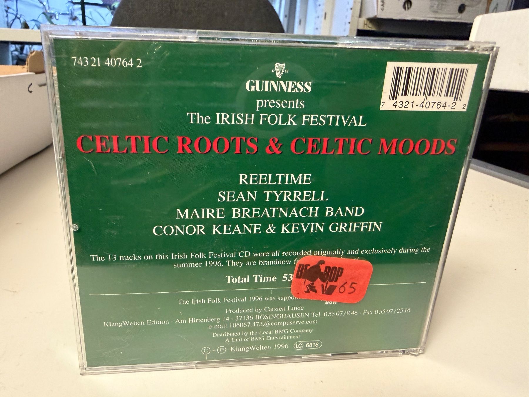 CD: Celtic Roots & Celtic Moods - HB21B – Nuovo (secondo la descrizione) da Küsnacht ZH venduto da Jazztilldawn 1