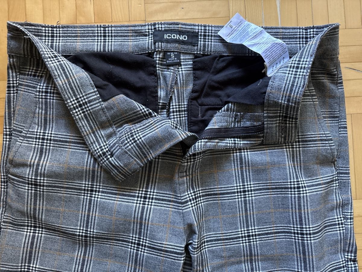 Pantalons: Icono Hose kariert Grösse S – D'occasion à Schaffhausen par Shiva_70 1