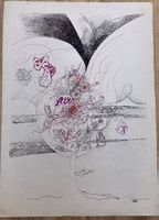 Pierre Baltensperger LITHOGRAPHIE SIGNIERT