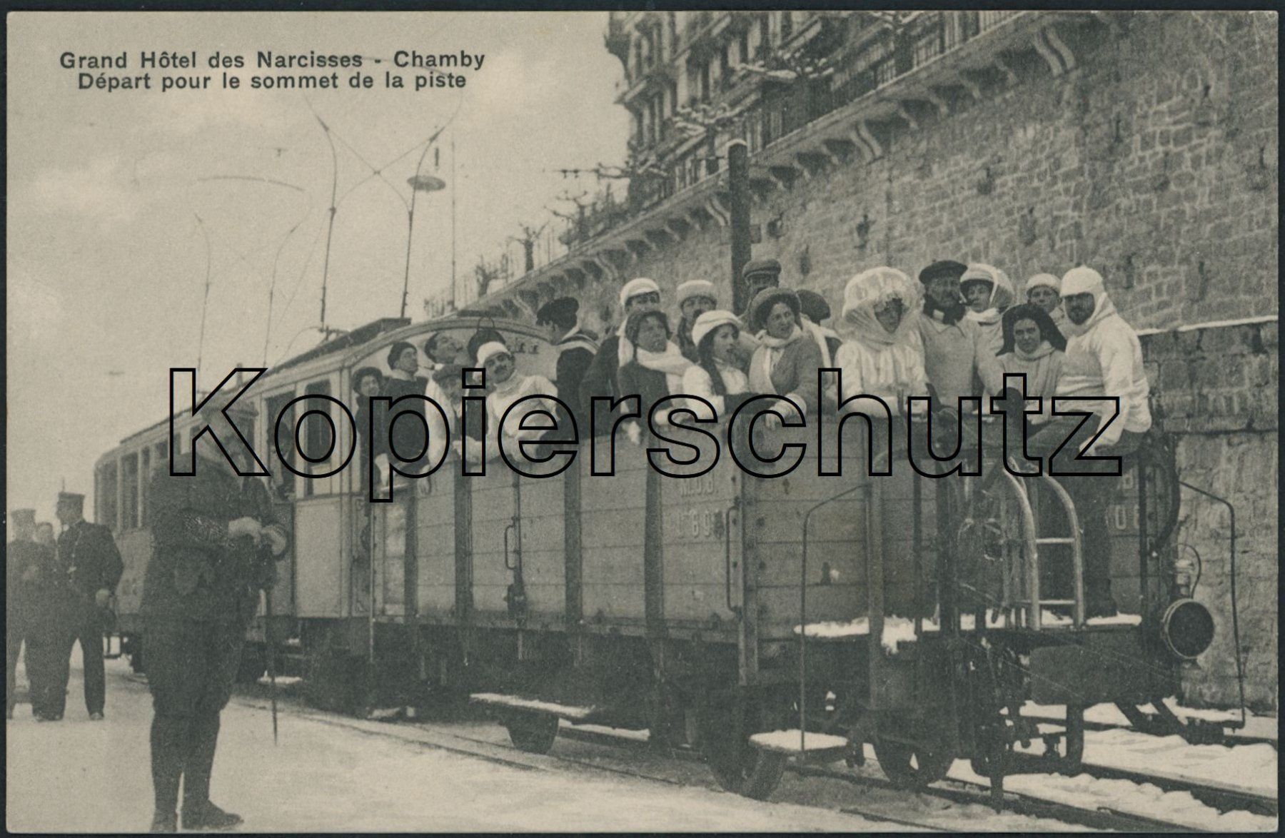 Cartoline postali: VDS Chamby - Bahnhof - Bahn CEV - Montreux – Nuovo (secondo la descrizione) da Schindellegi venduto da dolpitz
