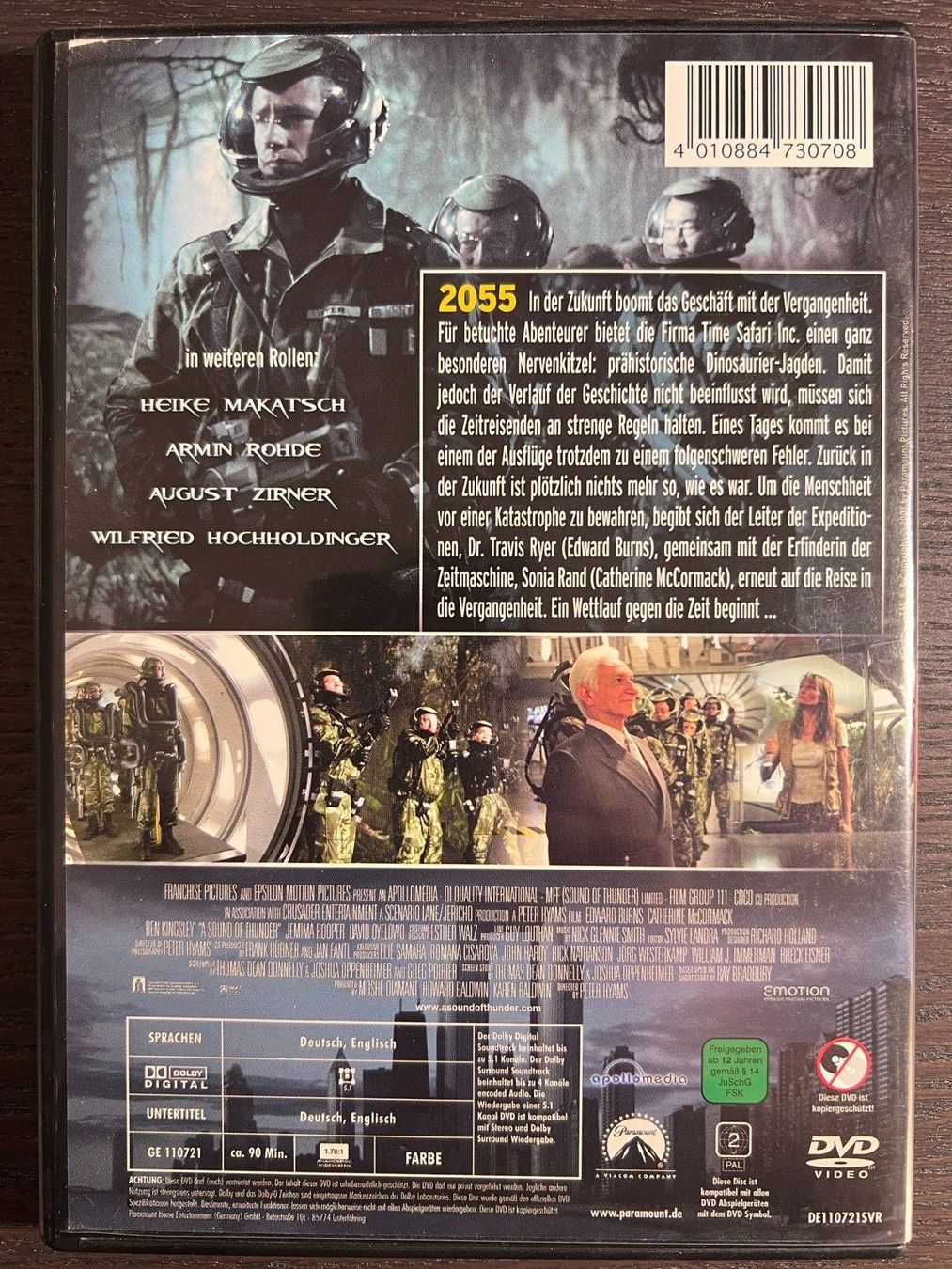 Tutti i DVDs: A Sound of Thunder – Usato da Zürich venduto da FilmFreunde 1