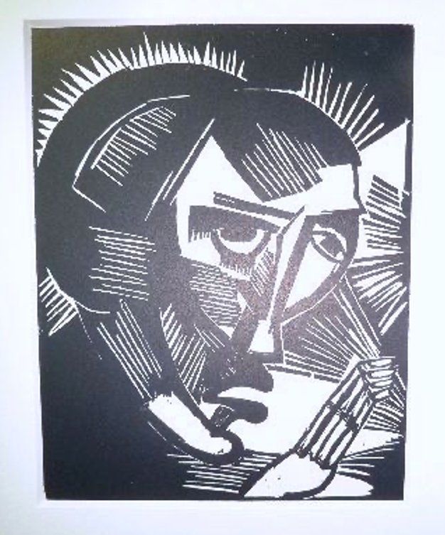 Xilografie: Karl Schmidt-Rottluff   2 Holzschnitte – Usato da Nennigkofen venduto da juhit 2