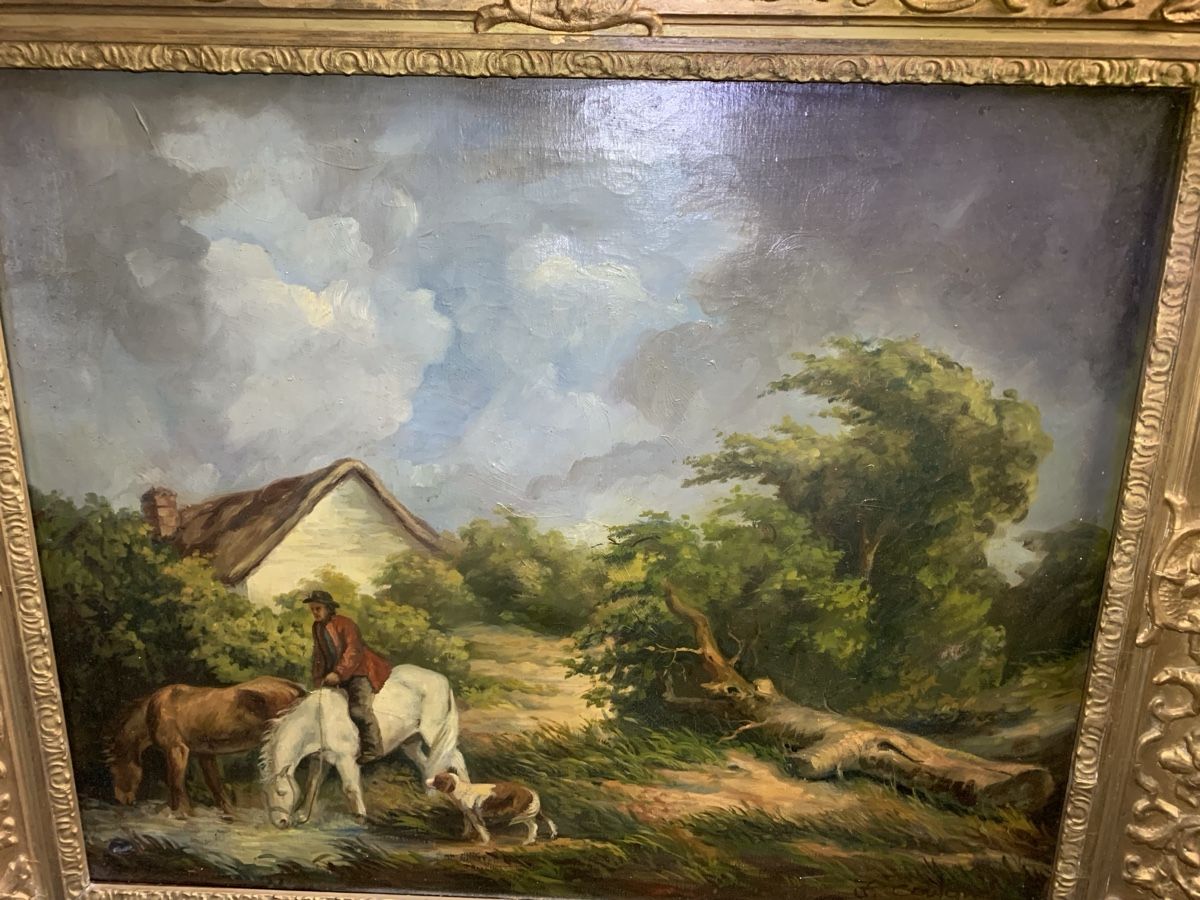 Dipinti: THEODOR COWAN-1897 – Usato da Wolfhalden venduto da SecondAntique 6