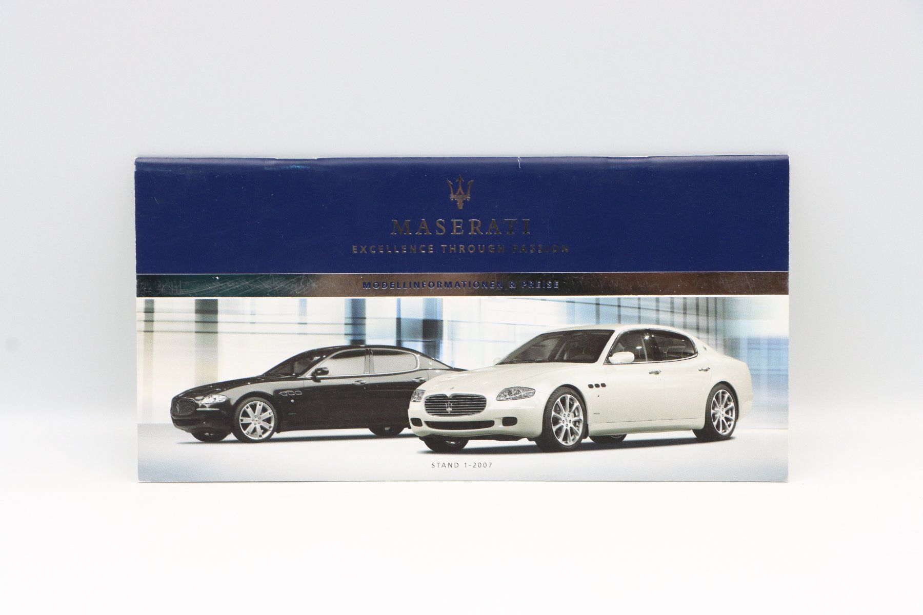 Maserati Dokumente: Maserati Modellinformationen & Preise 2007 Prospekt – Gebraucht aus Bühl b.Aarberg von Collectorpassions