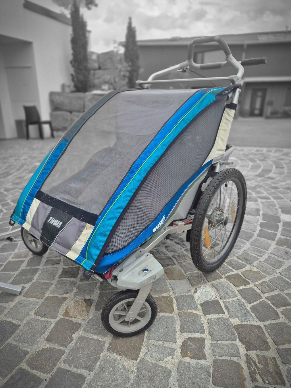 Thule Rimorchi: Veloanhänger Thule Chariot CX2 – Usato da Hägglingen venduto da Bugino9 1