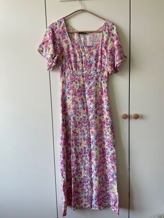 Even&Odd Sommerkleid / Maxikleid geblümt – Gr. XS
