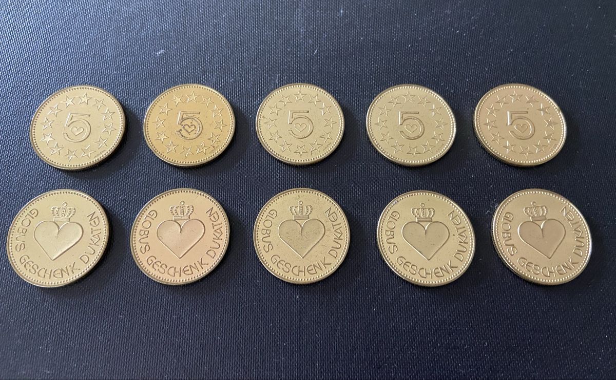 Tutti le monete: 10 Globus Taler als Sammlungsstück – Usato da St.Gallen venduto da aisa01