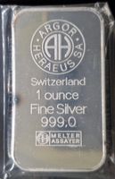 700 Jahre Eidg. 1991 1 Silber Unze Barren Fahnenschwinger