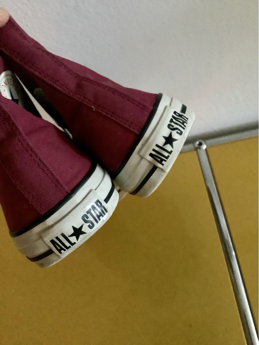 Converse Herrenschuhe: Converse Chuck Taylor, Canvas, Burgundy, EU 44 – Gebraucht aus Stäfa von loveforeverlove 3