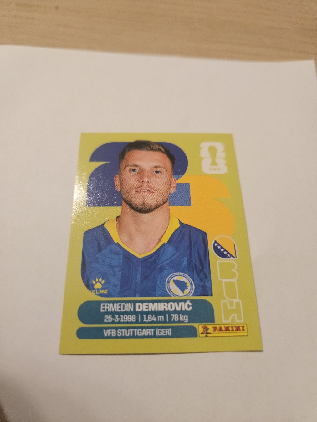 Panini Carte collezionabili: Panini WM 2026 BIH 17 – Nuovo (secondo la descrizione) da Genève venduto da jerdinho1209