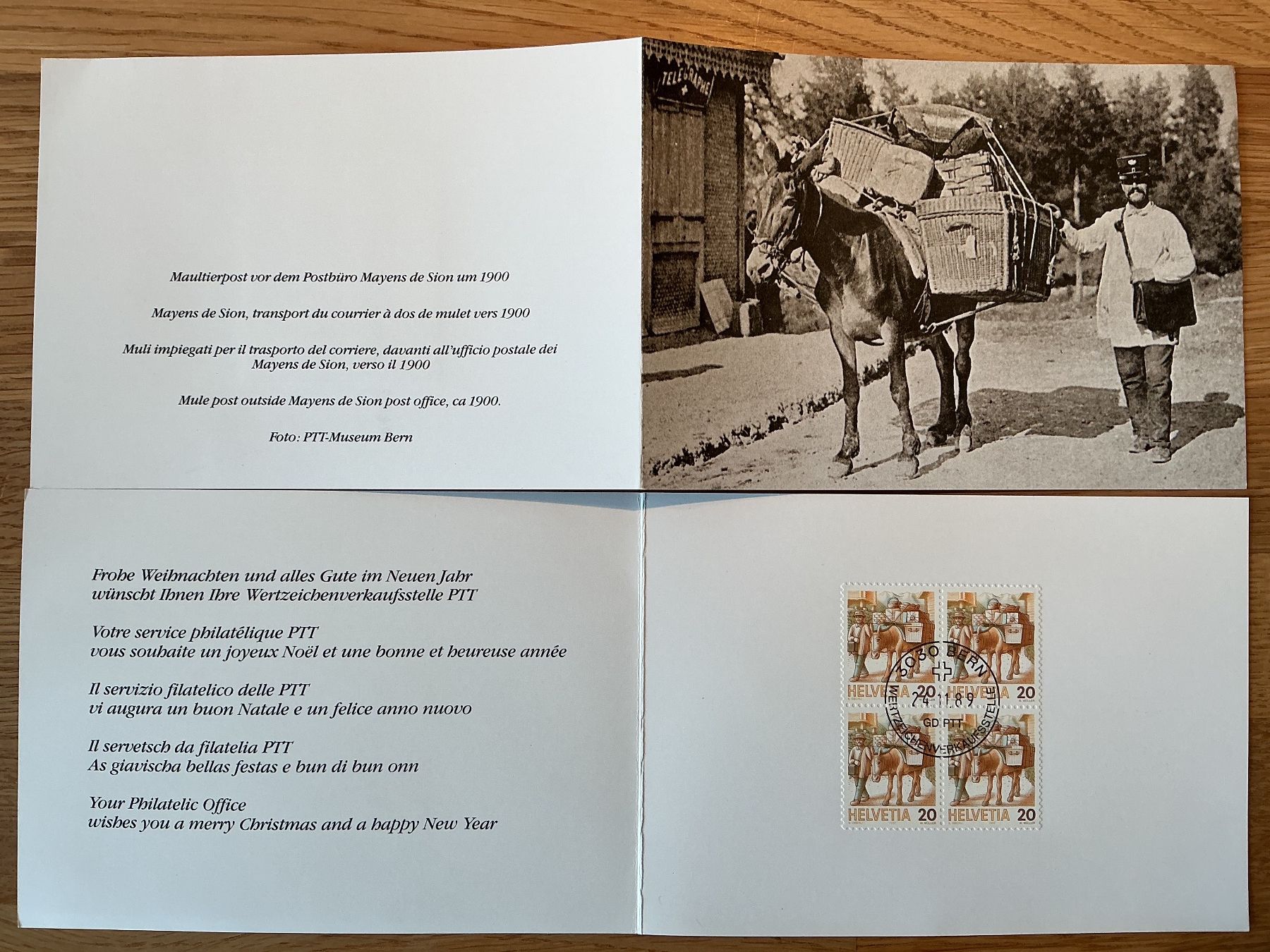 Tutti i francobolli: Briefmarken. Weihnachtskarten der Schweizer Post 1966 - 2006 – Nuovo (secondo la descrizione) da Winterthur venduto da EstherR 2