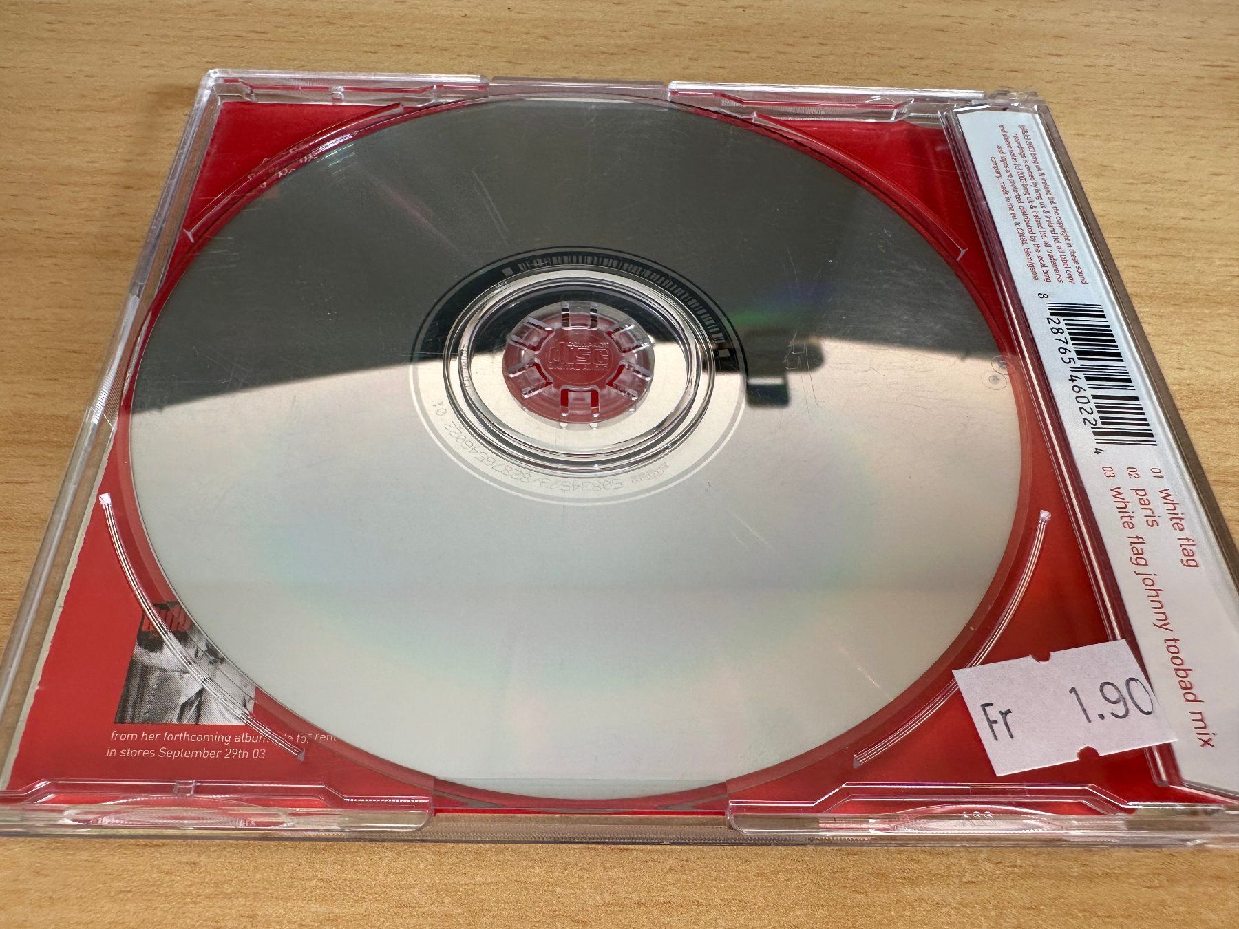 CD: Dido – White Flag - Single CD – Usato da Rikon im Tösstal venduto da Alpenmutz 1