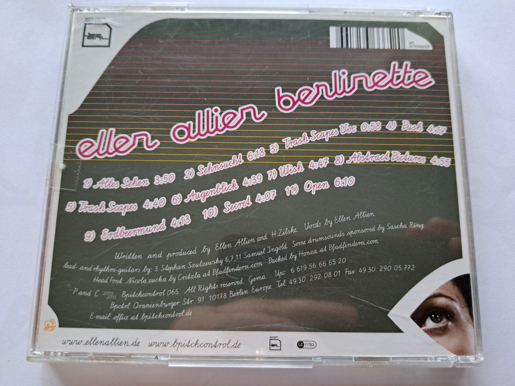 CD: CD Ellen Allien - Berlinette – Usato da Pully venduto da bro_n52j 1