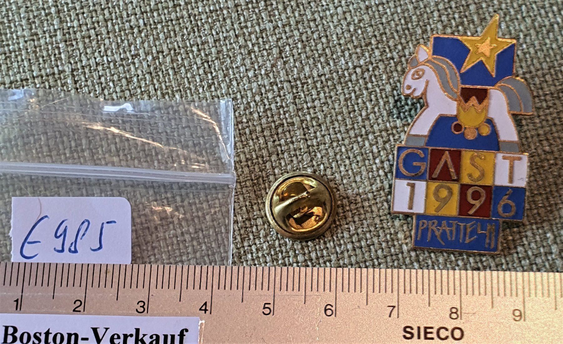 Placchette & Badge: E985  Pin GAST 1996 Pratteln Pferd Stern – Usato da Reinach BL venduto da Boston-Verkauf 2