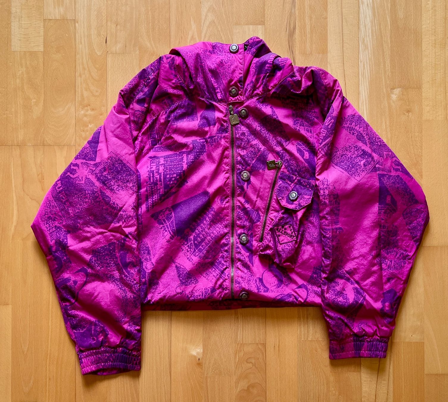 Allsport Giacche: Vintage Windbreaker Jacke M pink – Usato da Therwil venduto da blubblubblubb 1