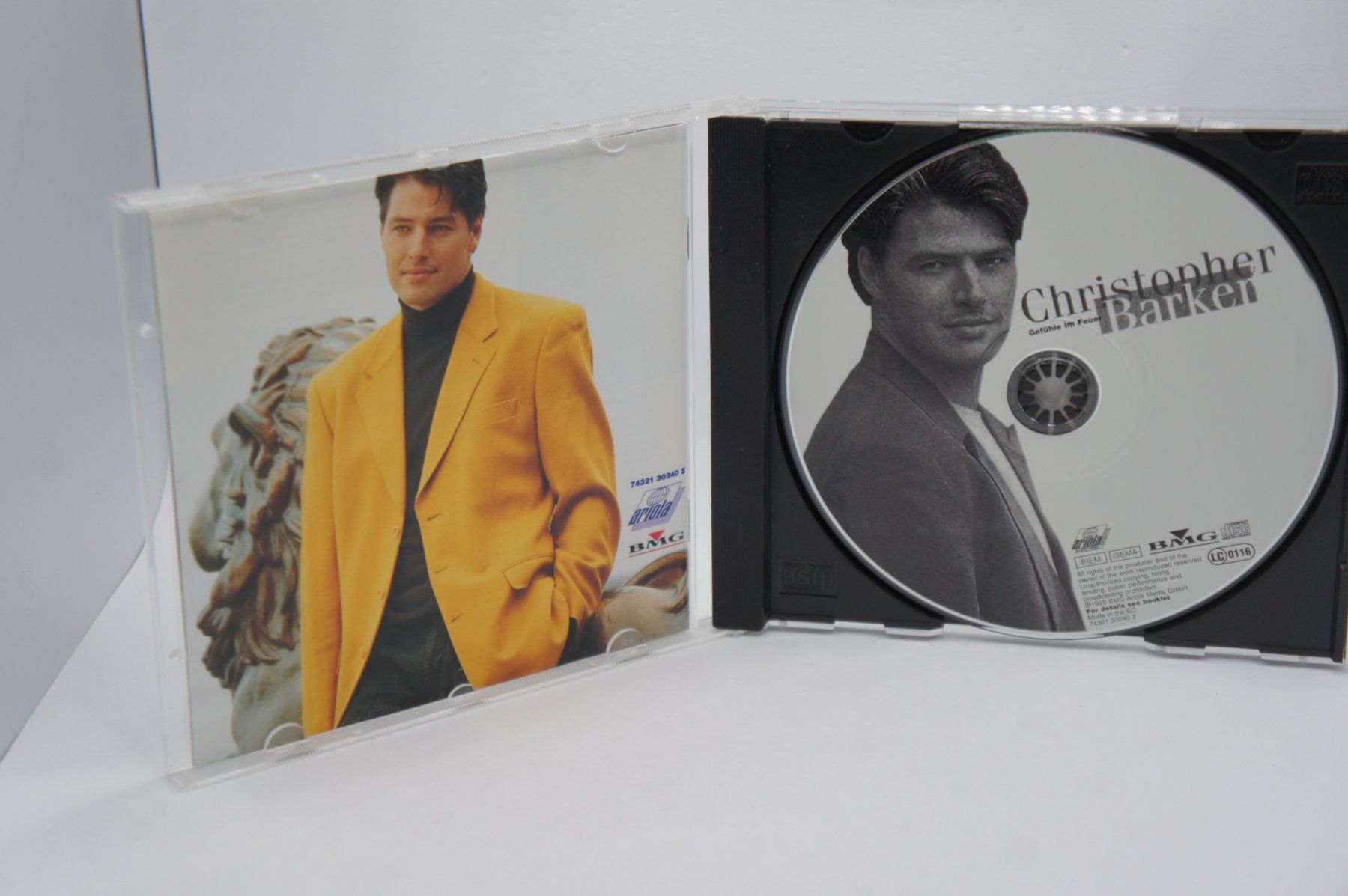 CD: CD Christopher Barker – Gefühle Im Feuer – Usato da Ernetschwil venduto da luisvonerni 2