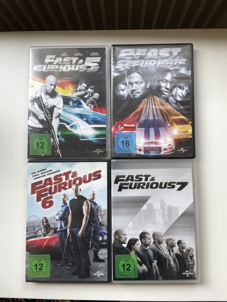 Alle DVDs: Fast and Furious 8 DVDs – Gebraucht aus Zürich von Sbd1 1